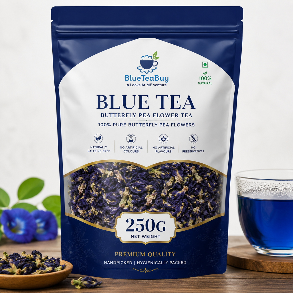 Buy Blue Butterfly Pea Flower Tea - 250 Gram